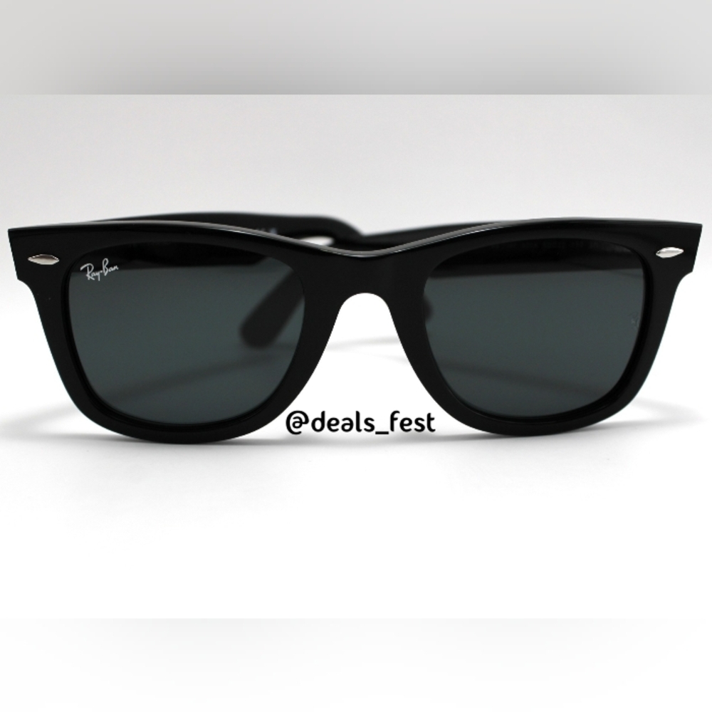 Model Display Ray-Ban Wayfarer Black RB2140 Classic - Picture 6 of 16
